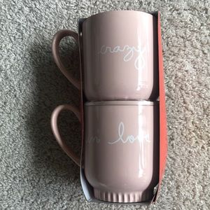 💞stackable couples coffee tea mugs